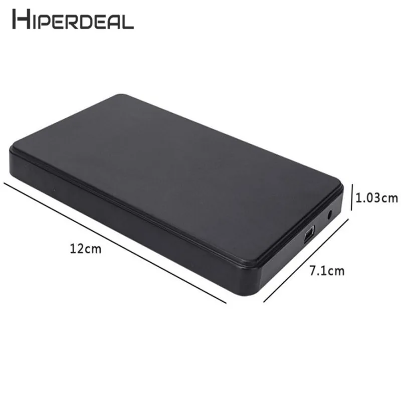 Hiperdeal Тонкий 2.5& quot USB 2.0 HDD Case жестких дисков 2 ТБ SATA внешний Box диск случае 18jan12 прямая поставка F