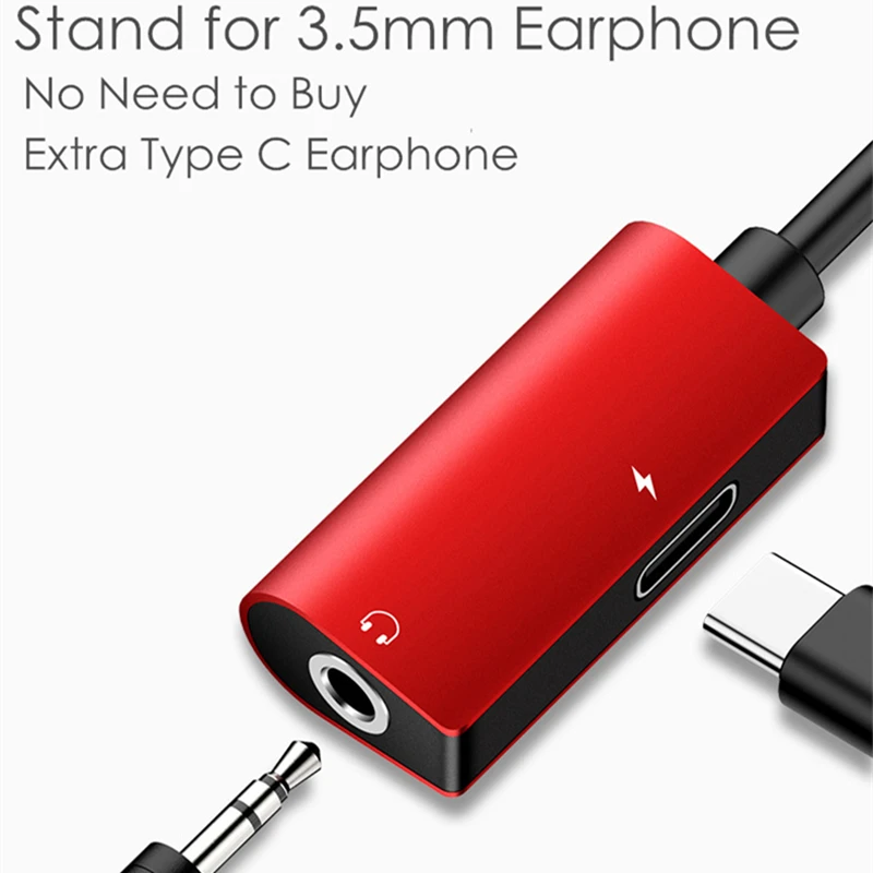 Кабель адаптер с USB C на разъем 3 5 типа для Huawei P20 Pro Mate 20 Xiaomi Mi 8 9 SE Note Type мм AUX