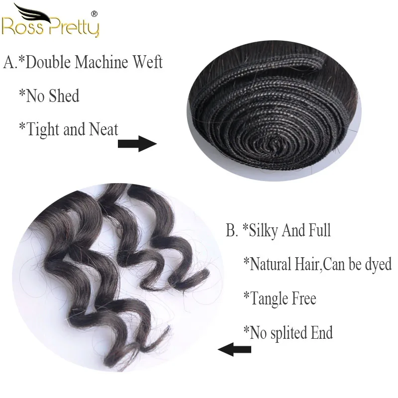 water loose hair bundle details