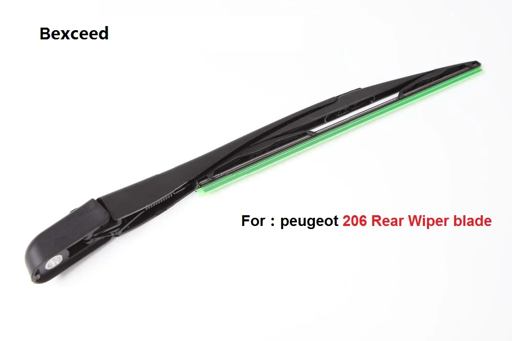 Car rear wiper blades For Peugeot 207 / 206 / 307 Soft Rubber