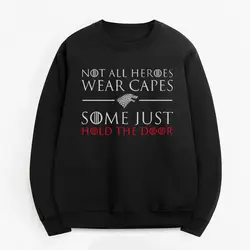 Осень 2019 г. мужские модные пуловеры Игра престолов для мужчин толстовки не все герои носить накидки некоторые просто держать дверь кофты