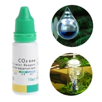 Aquarium CO2 Indicator Solution Fish Tank Liquid Test Plants Supplies Long Term 2