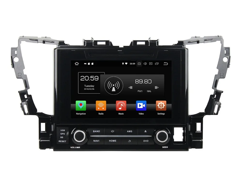 Clearance 4GB+32GB 2 din 9" Octa Core Android 8.0 Car Audio DVD Player forToyota Alphard 2015 2016 Car Radio GPS WIFI Bluetooth USB DVR 1