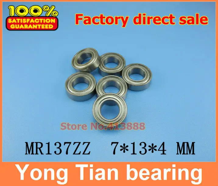 

MR137 MR137ZZ MR137RS MR137-2RS SMR137ZZ SMR137-2RS ZZ RS RZ 2RZ L-1370ZZ Deep Groove Ball Bearings High Quality 7*13*4 mm