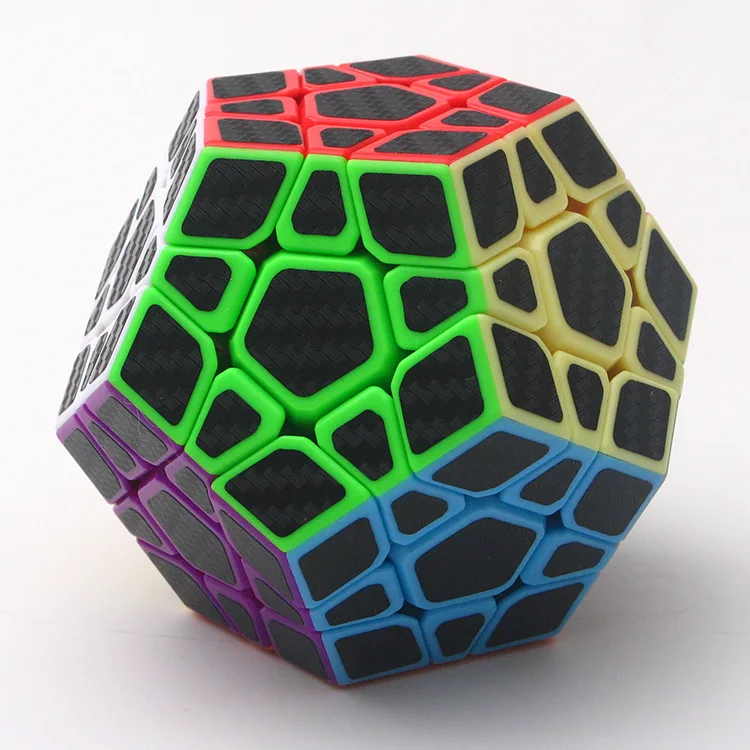 5 шт./компл. Профессиональный Кубик Рубика головоломка набор Z куб Пирамида куб додекаэдра углеродного волокна Волшебная Скорость Куб обучающий игрушки