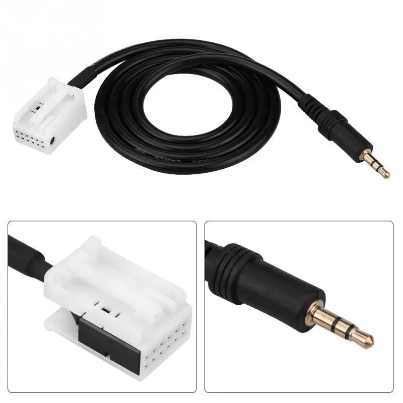 

3.5MM Plug AUX Audio Input Radio MP3 Player Cellphone Input Adapter Cable for Peugeot 307/408/RD4/RD43/RD45 Citroen C-Triomphe