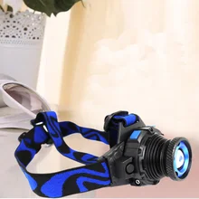 Налобный фонарь T6 Водонепроницаемый 1000LM светодиодный фонарь высокой яркости встроенный литиевый аккумулятор Перезаряжаемый Головной фонарь 3 режима масштабируемый фонарь