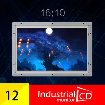 

12.1" IPS Lcd monitor 1280x800 16:10 AV TV HDMI VGA lcd monitor display IPS lcd monitor