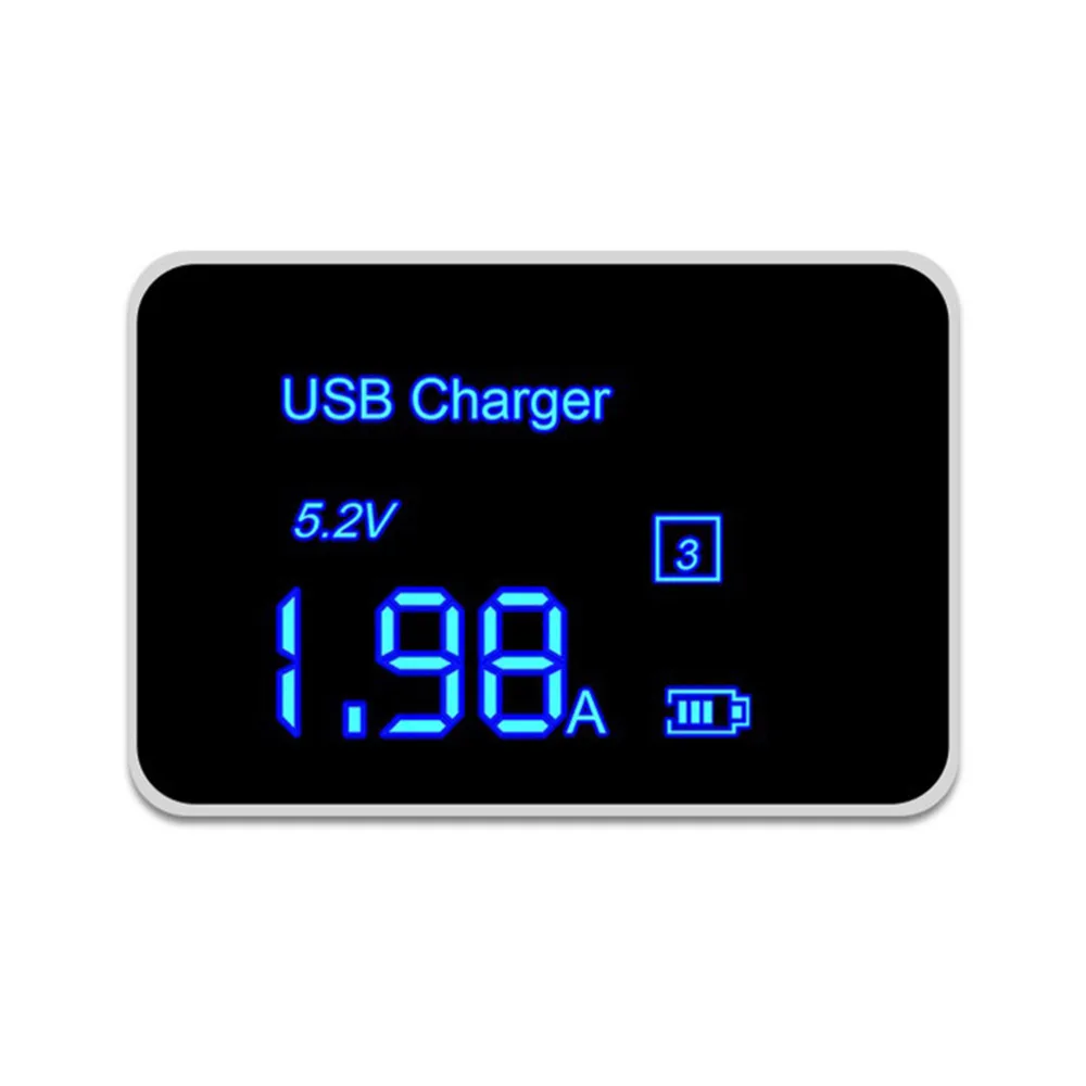 4 порта 4A 20 Вт ЖК-дисплей usb type-C зарядная станция зарядное устройство концентратор адаптер питания для мобильного телефона планшета