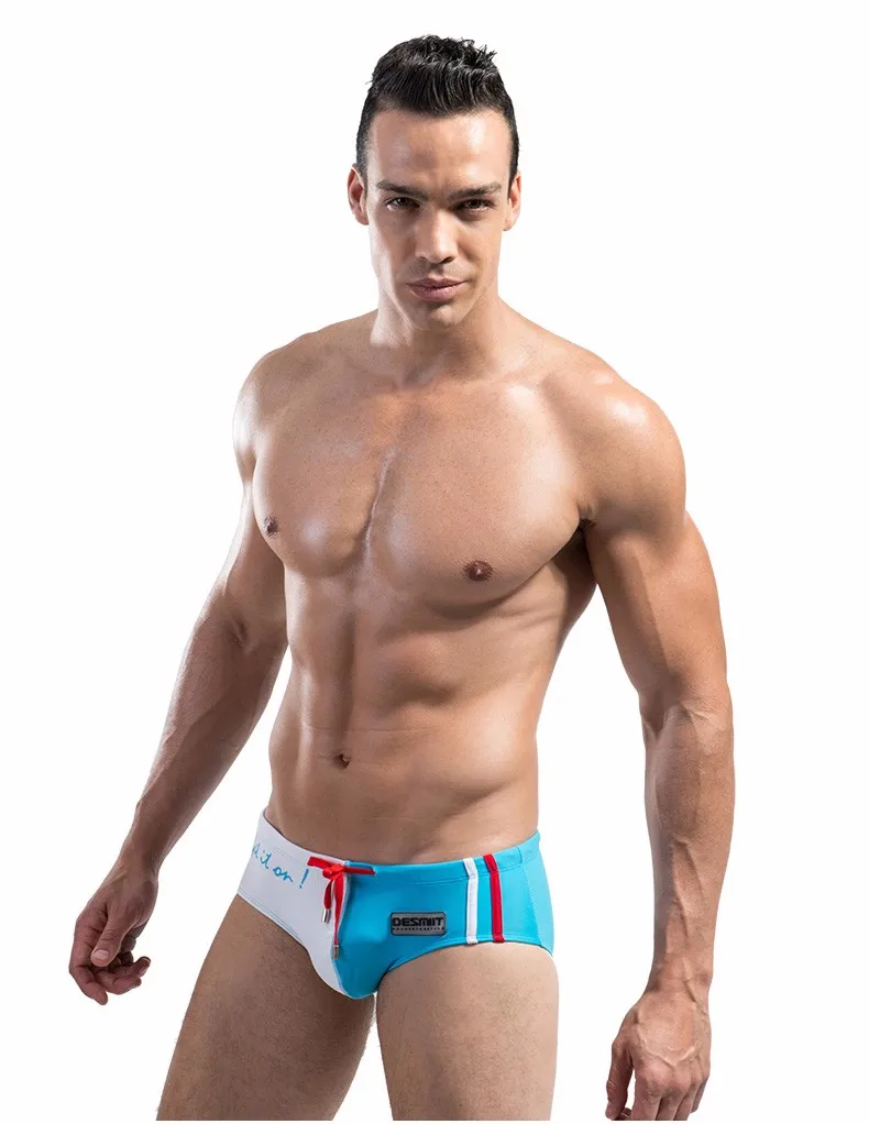 Mens Sexy Slim Swim Trunks  Beach Apparel Collections