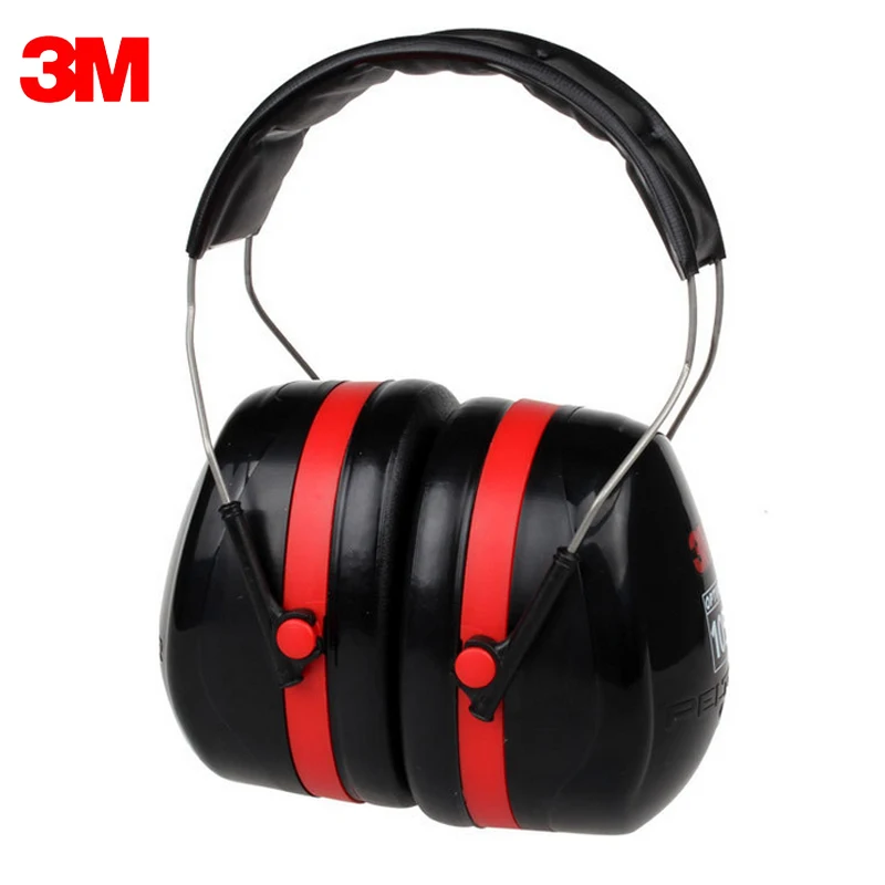 

3M H10A Safety Anti-noise Earmuffs Ear Protector Outdoor Hunting Shooting Sleep Soundproof factory learn Mute Ear protection