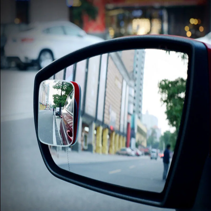 

Spot 2 PCs Car Mirror 360 Degree Wide Angle Convex Blind dewtreetali Parking Auto Motorcycle Rear HD Glass Quartet Boundless xia
