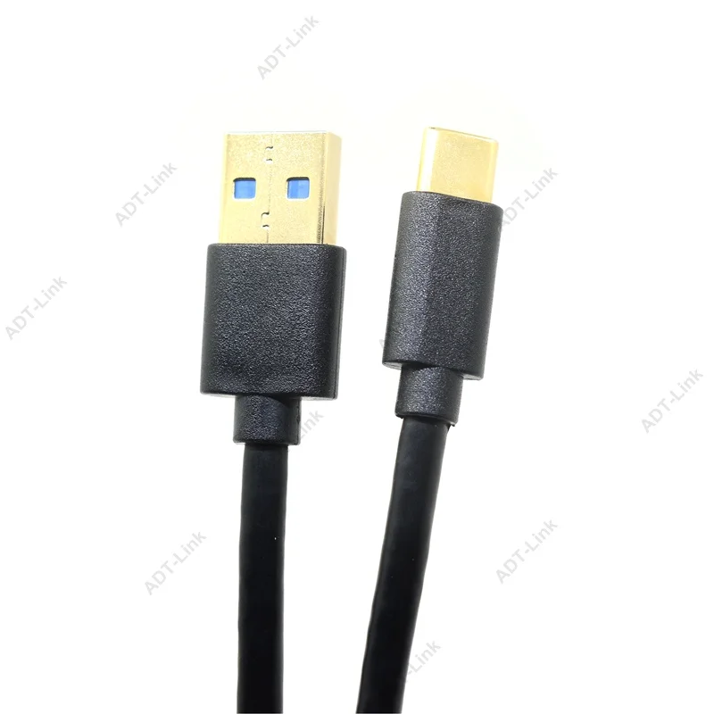 1 قطعة USB 3.1 نوع C USB-C الذكور موصل إلى معيار USB 3.0 نوع وذكر كابل بيانات 3A سريع كابل شحن ل TypeC الأجهزة جديد