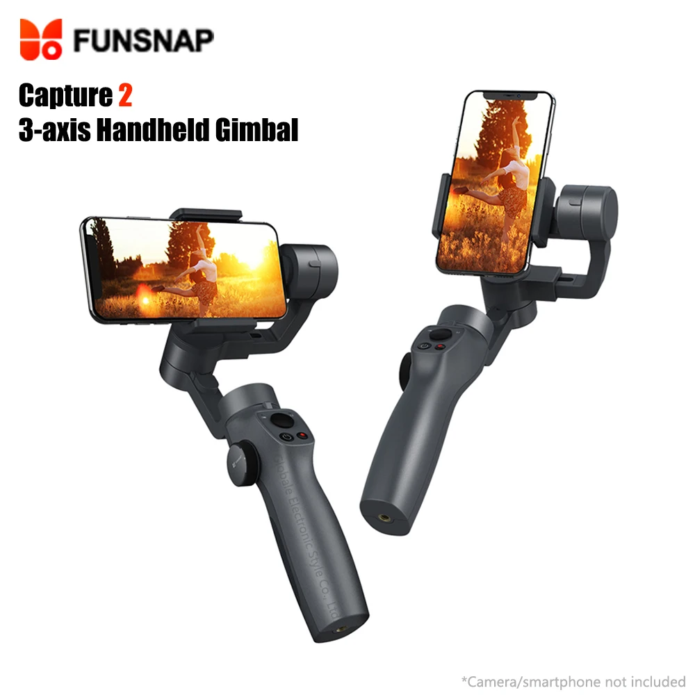 

Original FUNSNAP Capture 2 3-axis Handheld Gimbal Camera Stabilizer for Smartphone