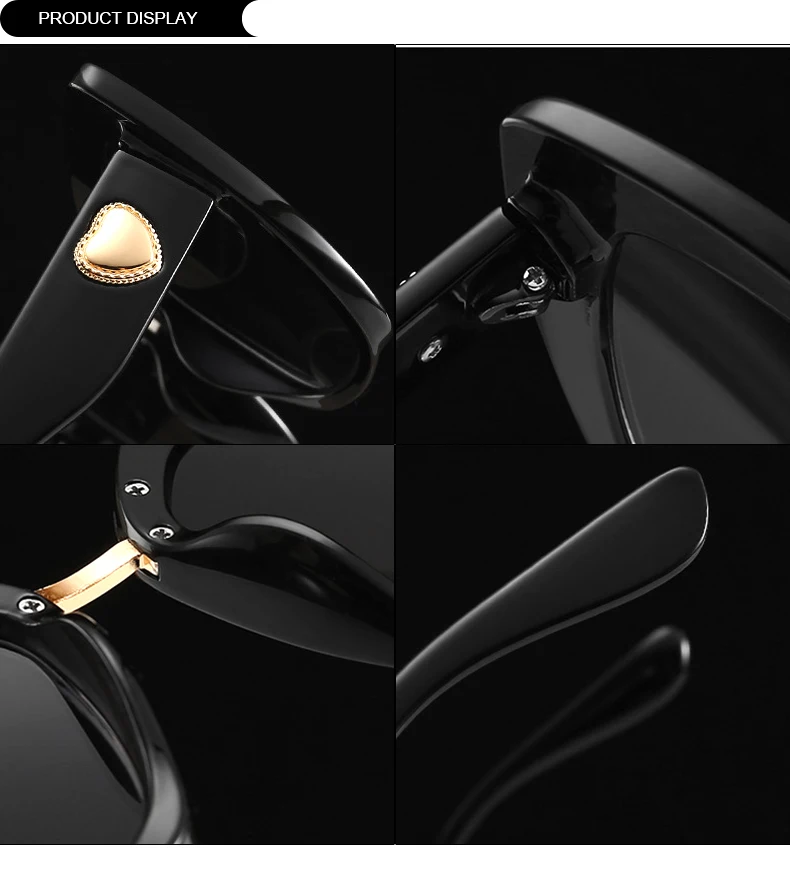 WOWSUN новые женские солнцезащитные очки кошачий глаз тонированные цветные линзы Мужские Винтажные Солнцезащитные очки без оправы брендовый дизайн A145