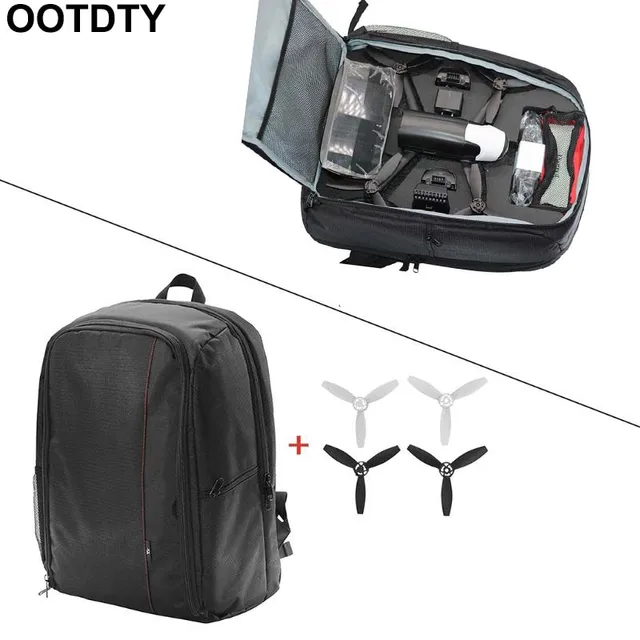$29.79  1Set Portable Backpack Travel Shoulder Bag Carrying Case Propellers for Parrot Bebop 2 FPV Drone Ac