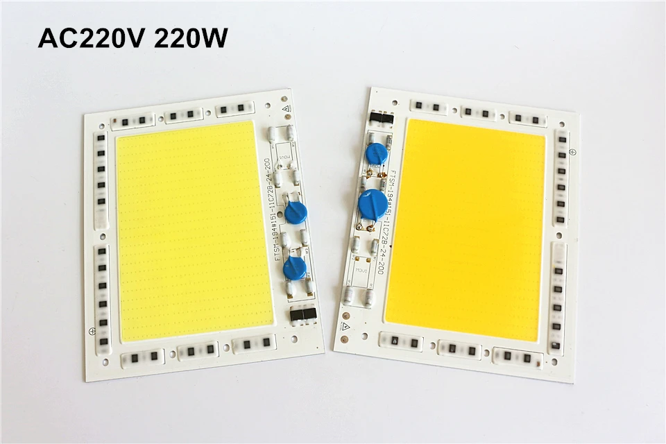 ASMT светодиодный COB чип лампа 20 Вт 30 50 100 150 200 AC 220 В IP65 Smart IC подходит для DIY прожектор