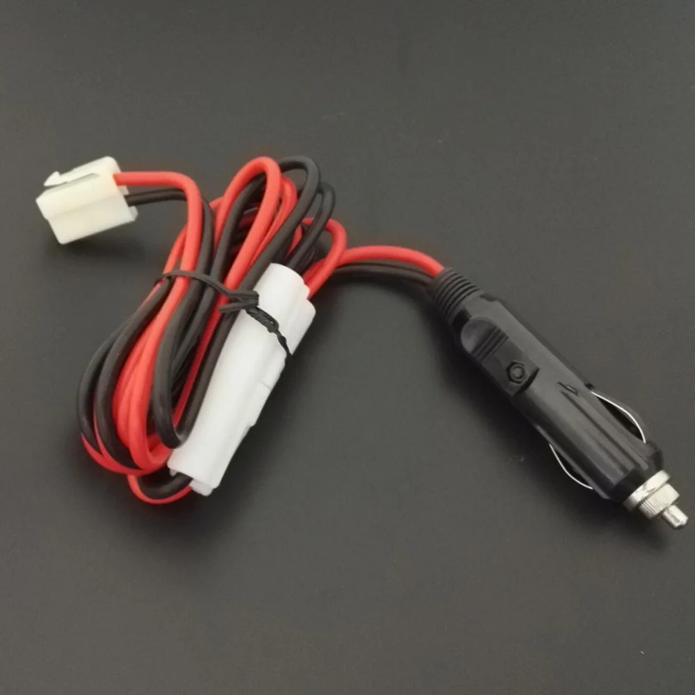 

12V DC Power Cord Cable Cigarette lighter Plug with 15A Fuse for TYT TH-9000 TH-9000D Mobile Radio Two Way Radio