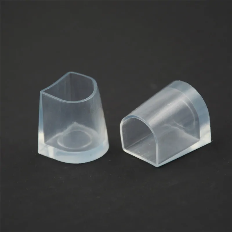 1Pair High Heel Protectors Latin Stiletto Dancing Covers Heel Stoppers Antislip Silicone High Heeler for Wedding Shoes shoe covers