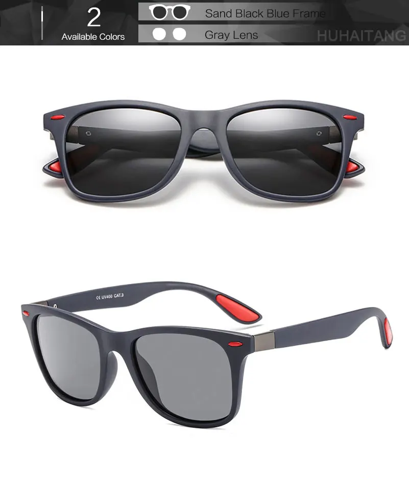 HUHAITANG, роскошные классические Поляризованные солнцезащитные очки, мужские,, уличные, для вождения, солнцезащитные очки, женские, пилот, брендовые, дизайнерские, солнцезащитные очки для мужчин s