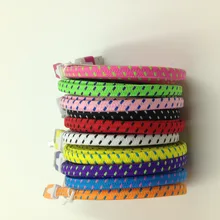 2000 шт плетеный провод плоский Дата-кабель Micro USB кабель 2 M 6ft с кабелем в нейлоновой V8 Зарядное устройство кабель для samsung Galaxy S7 S6 S5 S4 I9500