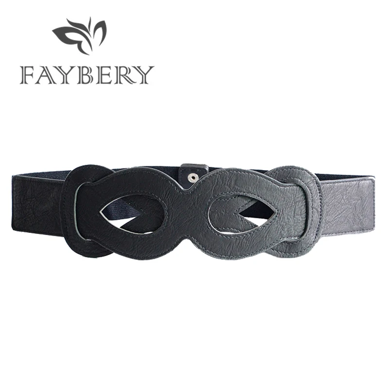 

New Fashion Boho Wide Belts for Women for Party Dresses Luxury Brand Elastic Female Waistband Cummerbund Wedding Accessories
