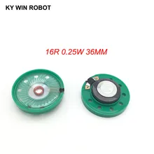^#Cheap 2pcs/lot New Green Ultra-thin Mini speaker 16 ohms 0.25 watt 0.25W 16R speaker Diameter 36MM 3.6CM thickness 7MM ^#Cheap 2pcs/lot New Green Ultra-thin Mini speaker 16 ohms 0.25 watt 0.25W 16R speaker Diameter 36MM 3.6CM thickness 7MM