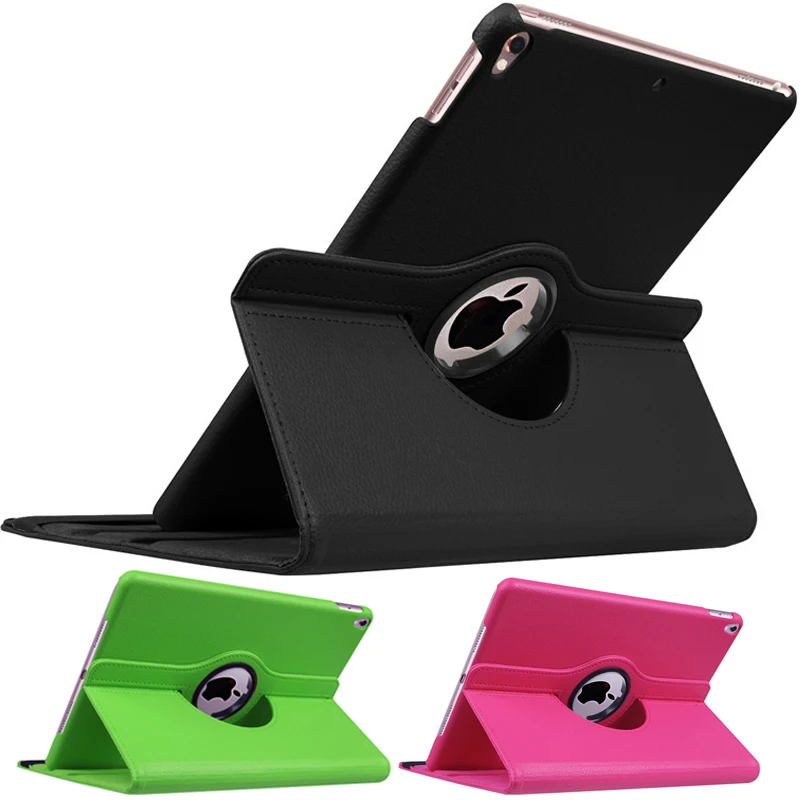 

For Apple iPad Pro 10.5 Case A1701 A1709 PU Leather Black Protective Cover Viviration Blue Green Pink Rosered Funda Stand Cover