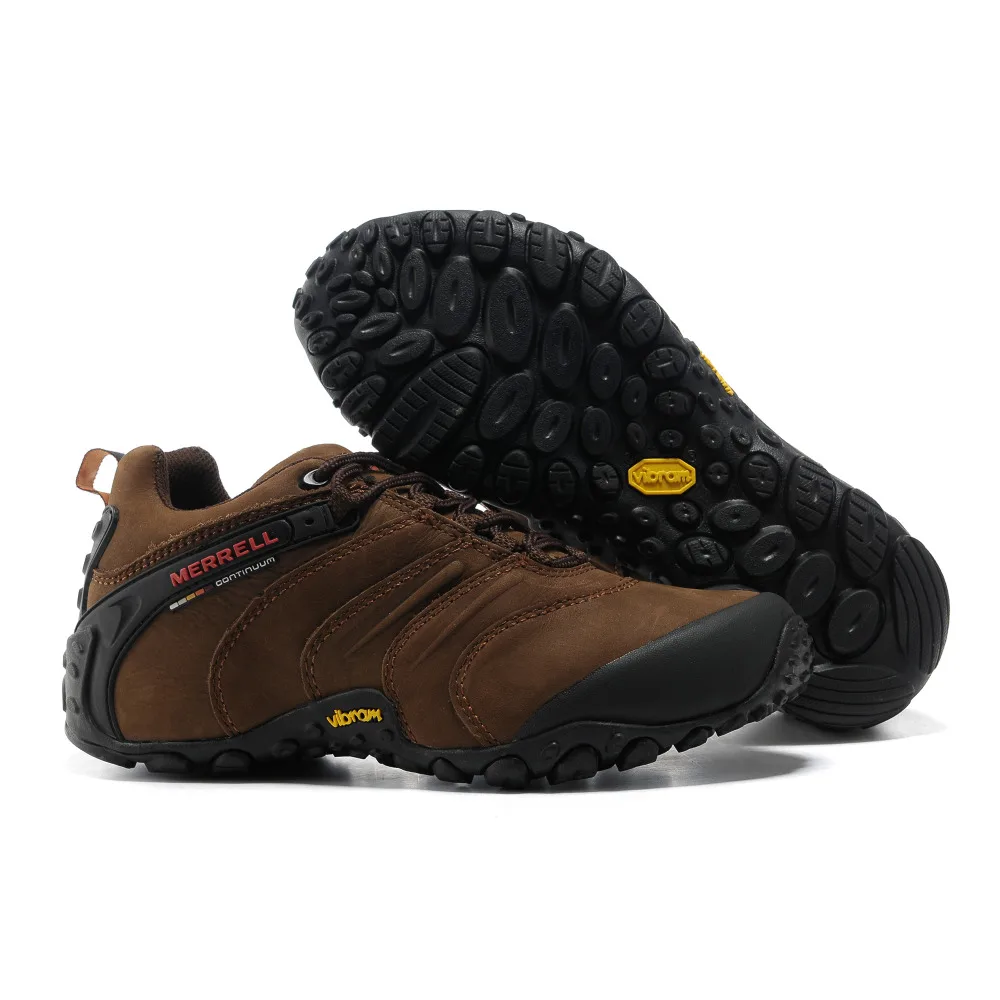 Merrell оригинальная профессиональная уличная Мужская обувь из нубука и натуральной кожи, походная обувь для альпинизма, альпинистские кроссовки
