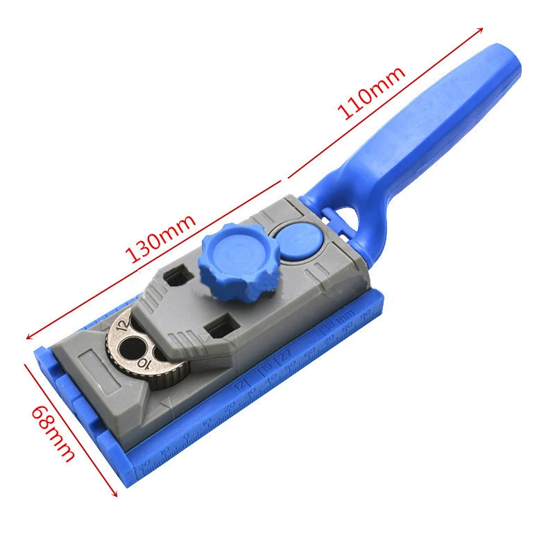 

Oblique hole locator with scale marking hole locator Woodworking sheet connector Punch locator