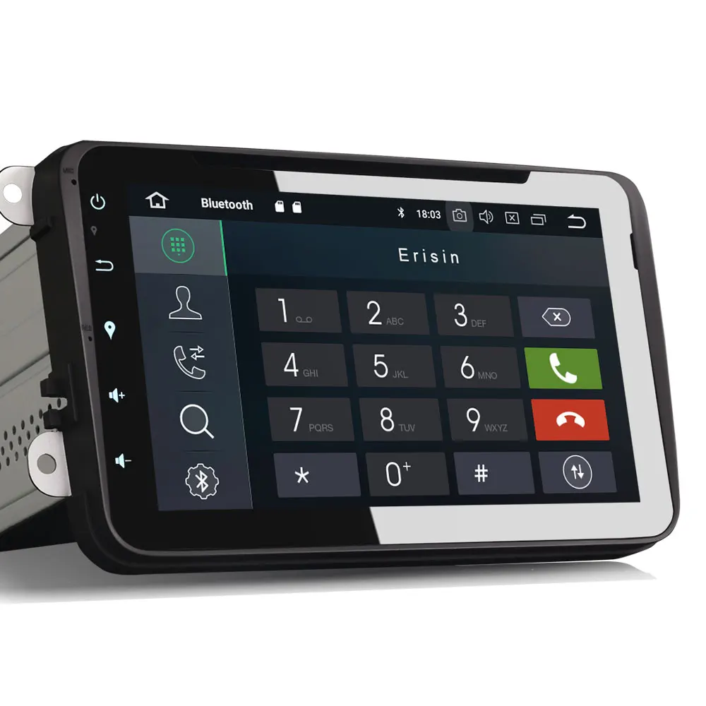 Cheap Erisin ES7825V 7" Android 8.0 Octa core 4G RAM Car DVD GPS Radio DVR DAB+ DVD For VW passat 1