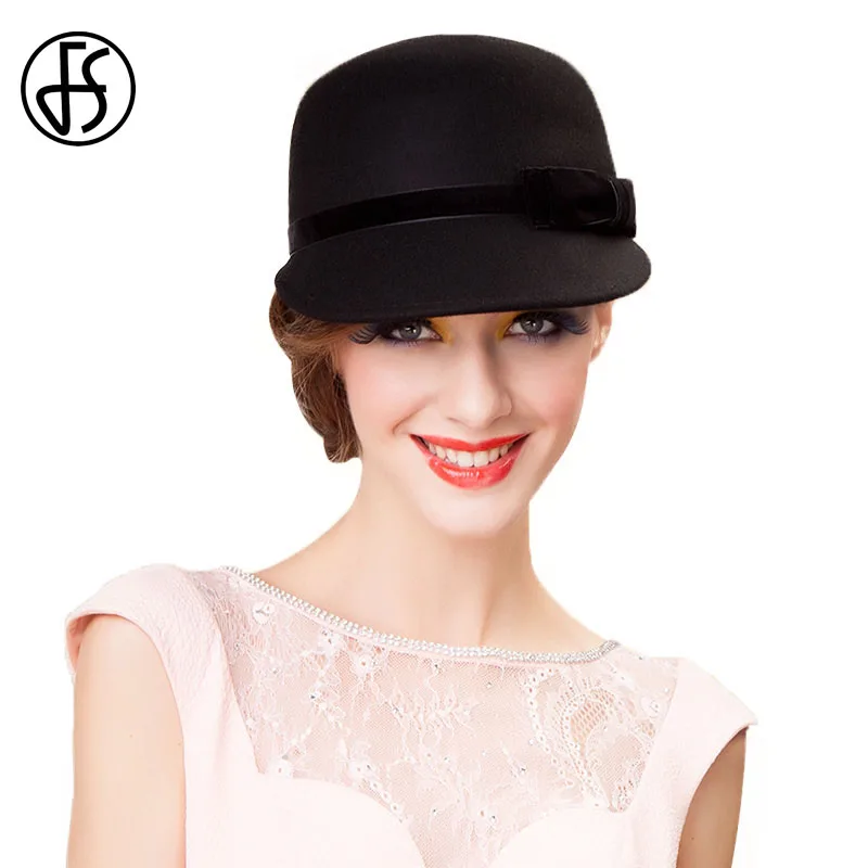 Buy FS 100 Australian Wool Felt Hat Black Bowler