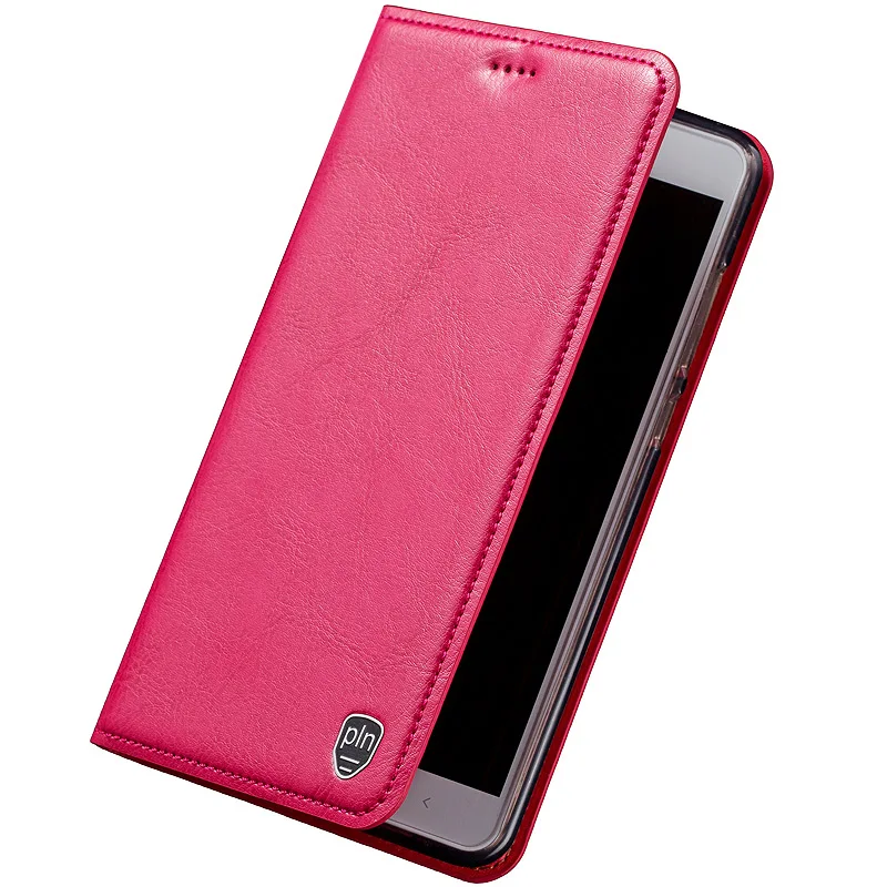 Rose Чехол из натуральной кожи для One plus Oneplus 1, 2, 3, 3, T, 5, 5, 6, 6, T, 7 X Магнитная подставка, откидной карман для карт, чехол для телефона, чехол - Цвет: Rose