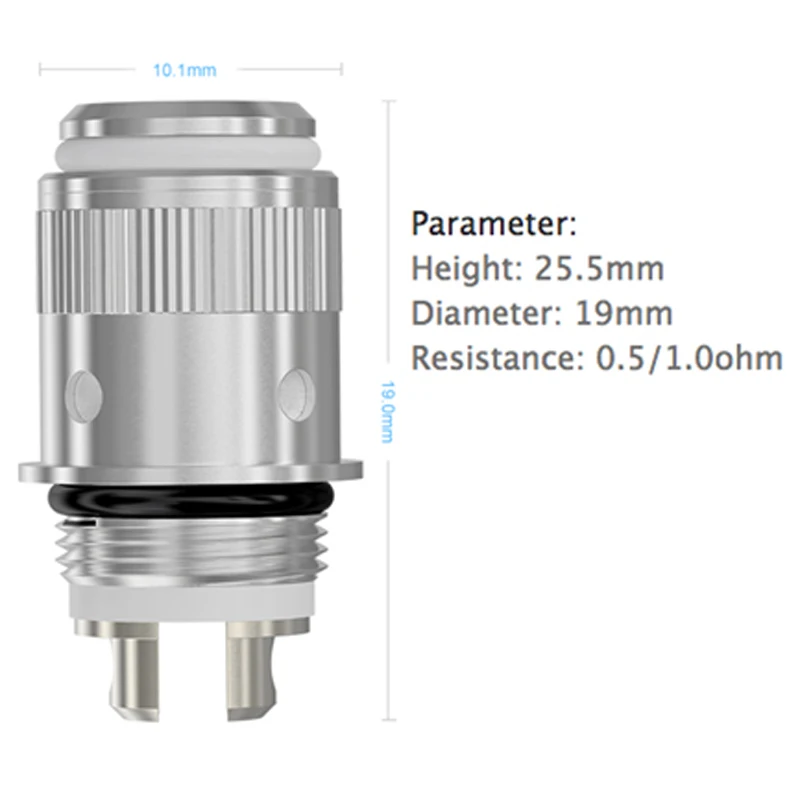 Запасной атомайзер Joyetech eGo ONE 1 0 Ом 10 шт. головки катушки для Tank|coil head|replacement coil headcoil