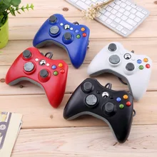 1 unids USB Wired Joypad Gamepad Controller blanco Para Microsoft para Xbox y delgado para 360 UNID para Windows 7 Caliente En Todo El Mundo 2016