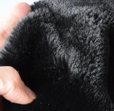 black plush in Prova Perfetto Для женщин квадратный носок на низком каблуке теплый плюш в мотоботы Женские Ретро Пояса из натуральной кожи ремень Ботики с пряжками Mujer - Цвет: black plush in