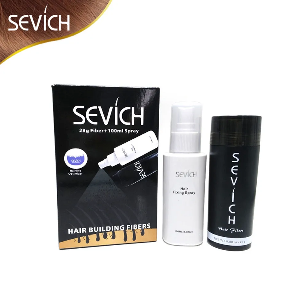 Прямая поставка Sevich Hair Fbers 25 г покрытие утонченные пакетировочные пятна