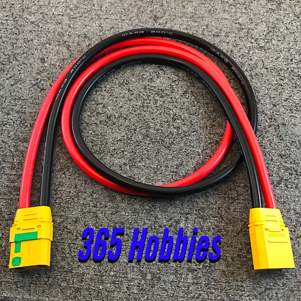 

Qty-1 Male XT-90 to Female XT-90 14" Extension Anti Spark 10G Adapter XT90 Ebike