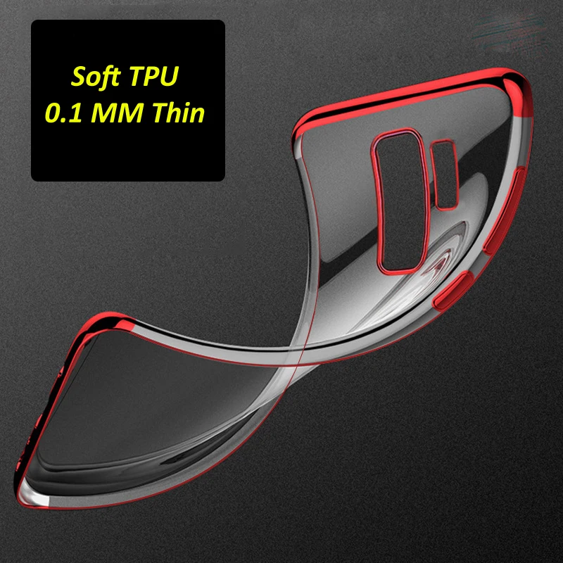 

For Samsung Galaxy S8 Case Clear Soft TPU Silicone Case For Samsung Galaxy S8 Cover Plus Samsung S9 Cover Protective Phone Shell