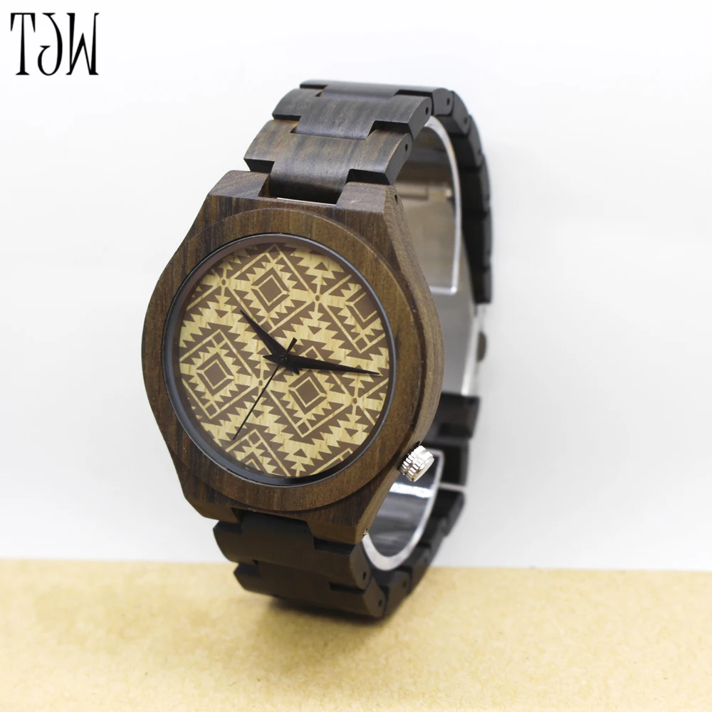 

TJW 2017 new design all wood hand made wooden watches for women