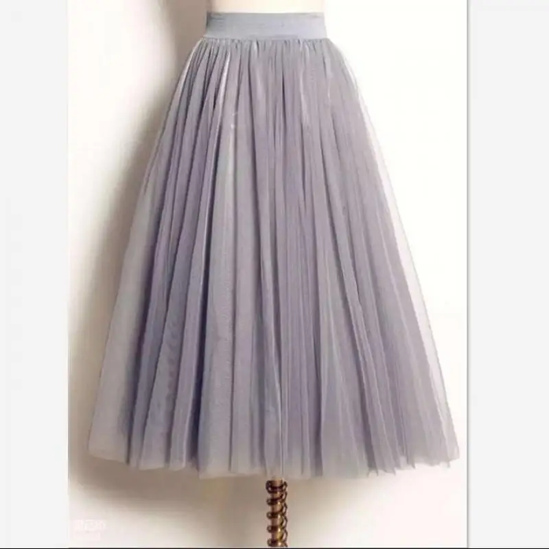 

2019 Tutu Skirt Summer Maxi Skirt New Style Skirt Women Elegant Free Shipping