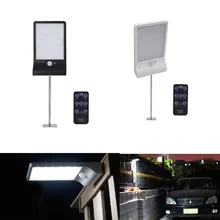 48 Светодиодный светильник на солнечных батареях с датчиком движения PIR, лампа на солнечных батареях, декоративный настенный уличный светильник для сада, уличный светильник s