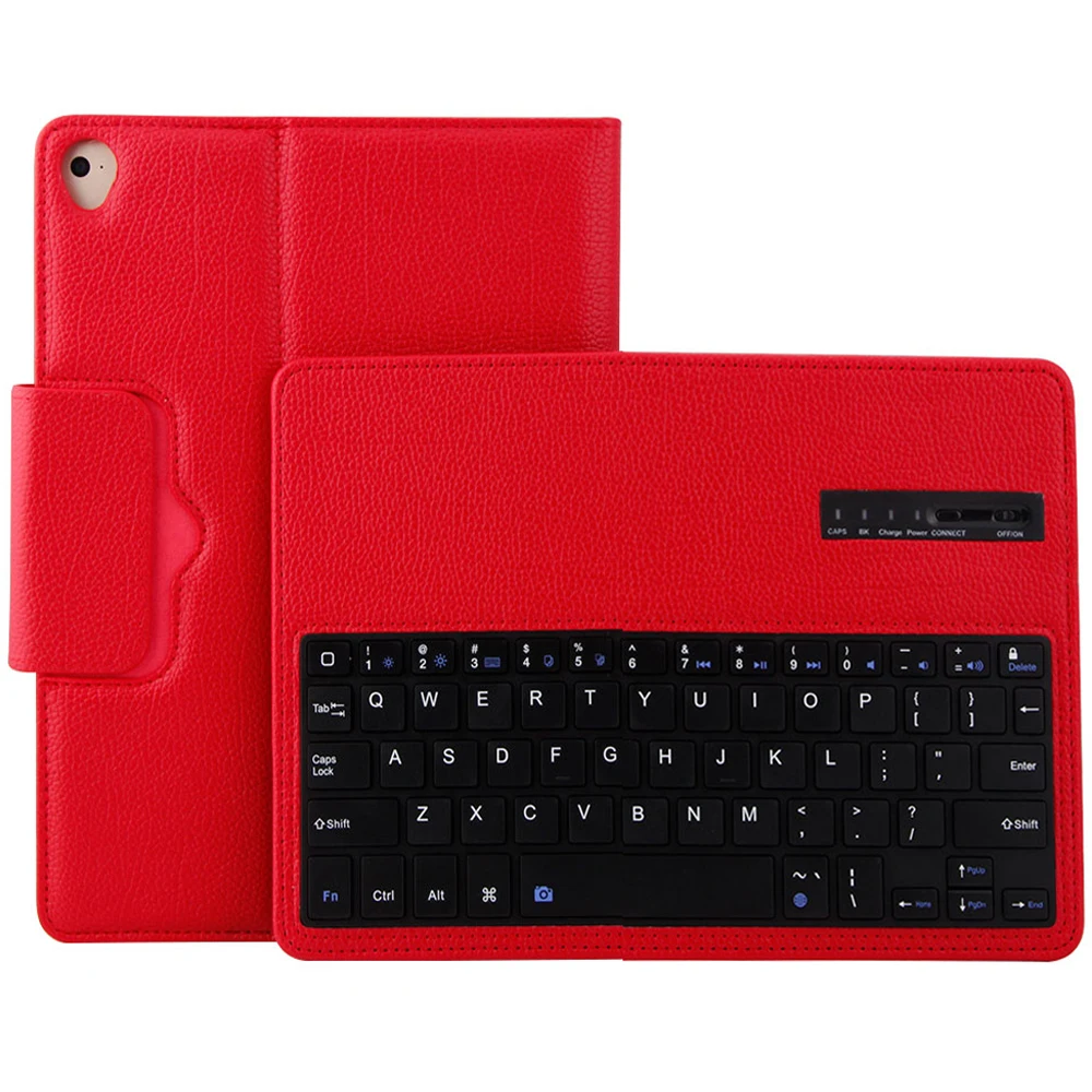 Топ Съемный беспроводной Bluetooth клавиатура кожаный чехол для Apple iPad Air 1 2 Pro 9,7 iPad 9,7 Coque Capa Funda