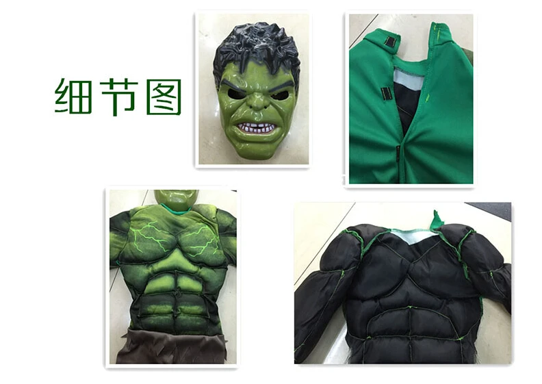halloween costumes 2021Kids Christmas Birthday Gifts Hulk Cosplay Muscle Costumes including Masks Halloween Children Costumes halloween outfits