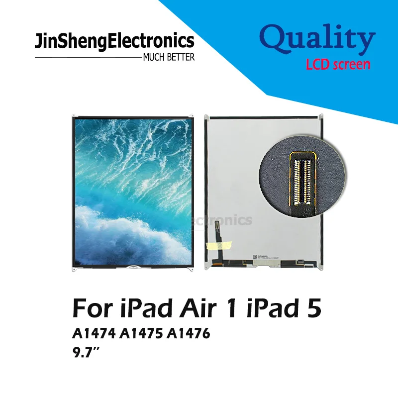

Quality inch 9.7" For iPad Air 1 iPad 5 LCD Screen Tablet PC Matrix Replacement Display Parts A1474 A1475 A1476