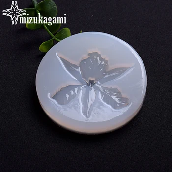 

1pcs UV Resin Jewelry Liquid Silicone Mold Flowers Resin Charms Molds For DIY Intersperse Decorate Making Jewelry