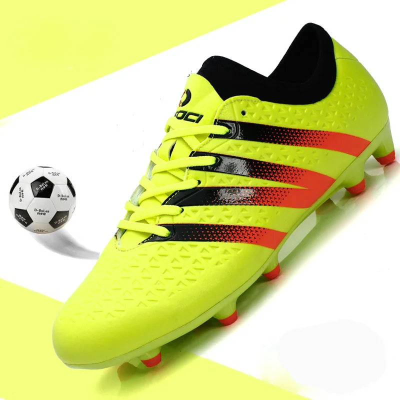 

Leoci genuine football shoes AG long nail professional game shoes slip training spikes adolescents and adults