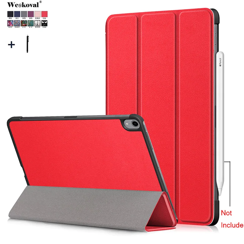 Для iPad Pro 11 дюймов Флип PU кожаный чехол для ''с принтом Капа Fundas Coque задняя