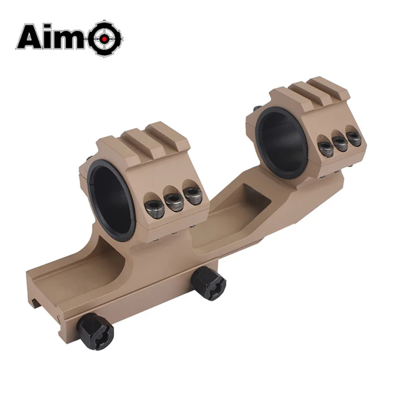 AIm-O тактическая направляющая для прицела кольцо Крепление 25,4-30 мм цельный консольный оптический прибор для страйкбола крепление AO9032 - Цвет: AO9032-DE