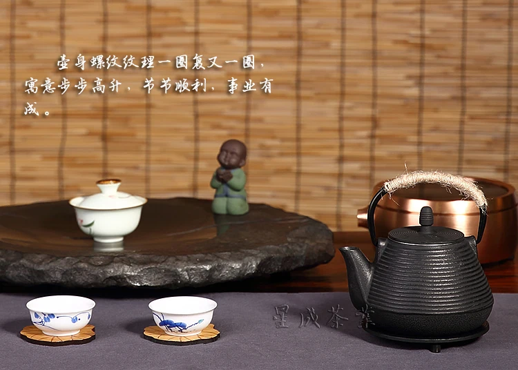 Чугунный горшок из непокрытого железа чайник в Южная Япония железный горшок Старого Железа чайник с фильтром варочный горшок кипятить воду в продаже